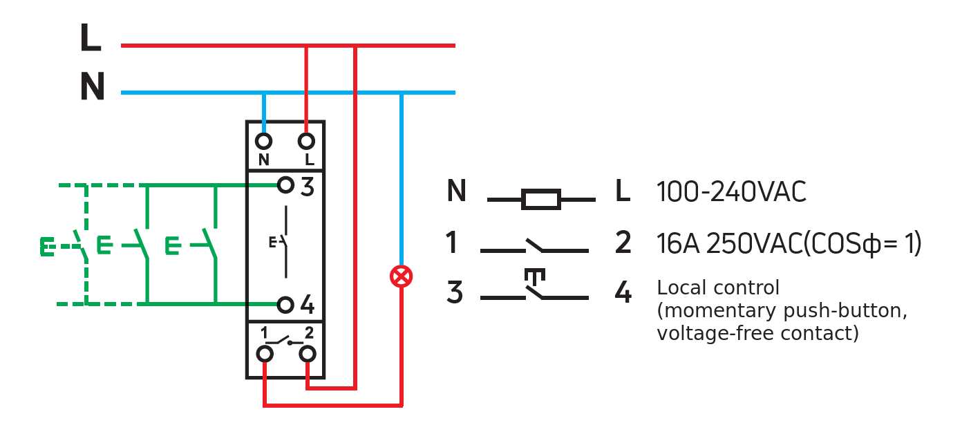 ER116W wiring diagram
