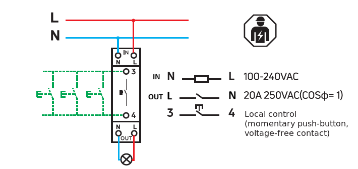ER120WM wiring diagram