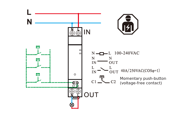ER140WM wiring diagram