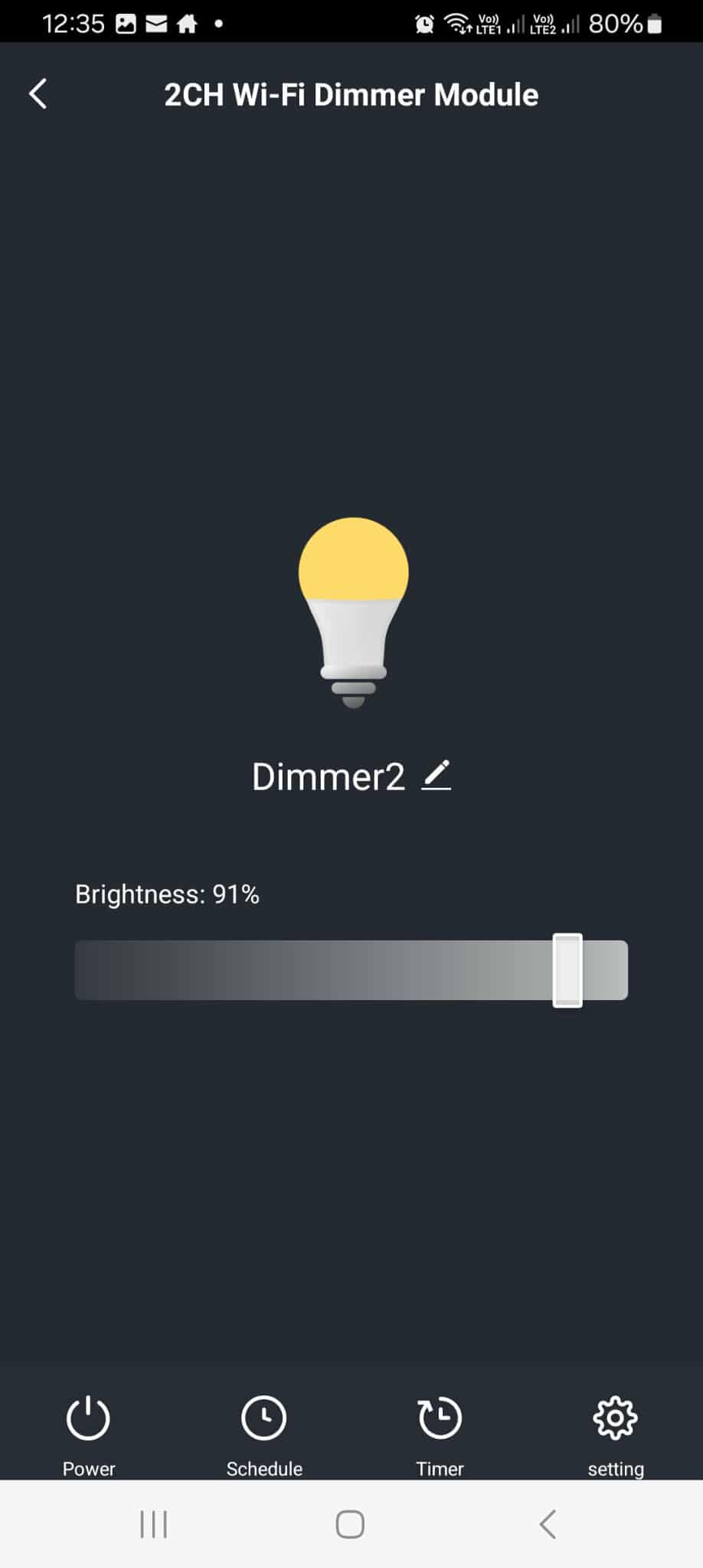 GEYER Smart brightness control for one GS-D2CH channel